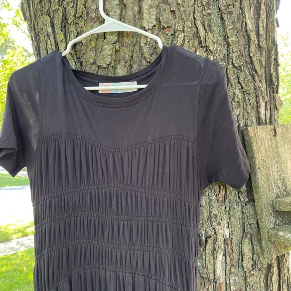 Free people beach Meg midi black dress - Picture 3 of 5